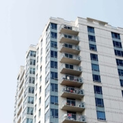 A condominium with balcony in Little Rock, AR